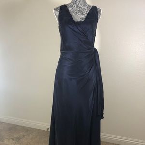 Luca Luca silk evening dress